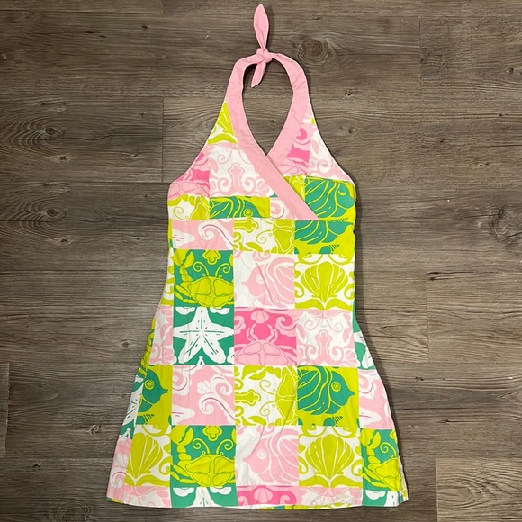 Lilly Pulitzer Other - Vintage Lilly Pulitzer Kid’s Halter Dress in Paradise Patch Size 8
